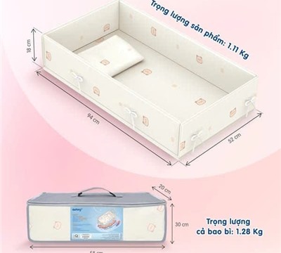 Bộ quây nệm gối cao cấp dùng cho nôi gỗ tự động và cũi Z5  ACZ5-CMS Bộ quây nệm gối cao cấp dùng cho nôi gỗ tự động và cũi Z5  ACZ5-CMS