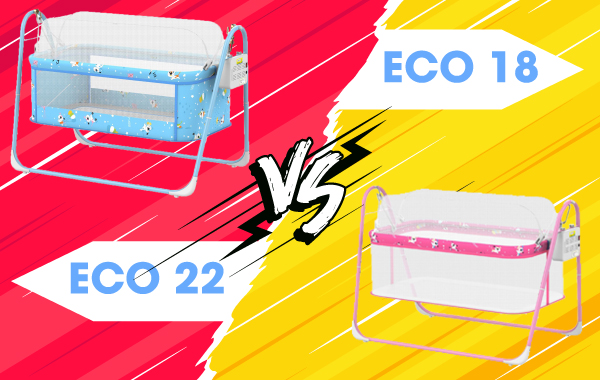 Mẹo phân biệt nôi điện đưa tự động 2 lớp AUTORU Eco 18 và Eco 22 cho mẹ bỉm sữa
